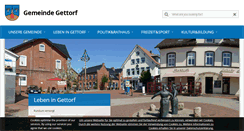 Desktop Screenshot of gettorf.de