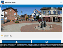 Tablet Screenshot of gettorf.de